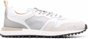 Buttero panelled design sneakers White