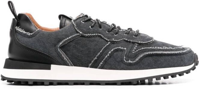 Buttero panelled low-top sneakers Grey
