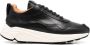 Buttero piping-detail low-top sneakers Black - Thumbnail 1