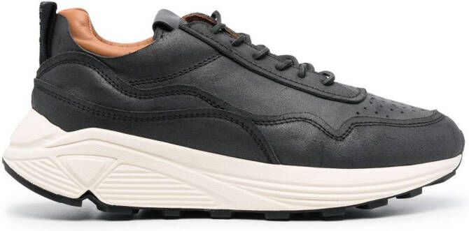 Buttero Vinci low-top leather sneakers Black
