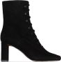 BY FAR Claude lace-up ankle boots Black - Thumbnail 1