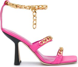 BY FAR Gina sandals Pink