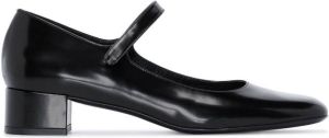 BY FAR Ginny 45mm leather Mary Jane pumps Black