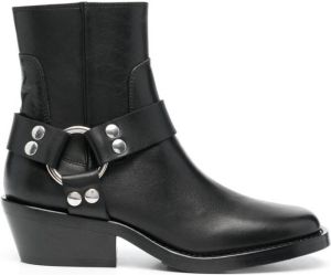 BY FAR Harris ankle boots Black
