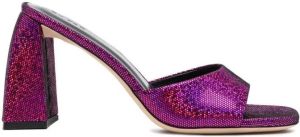 BY FAR Michele 90mm mules Pink