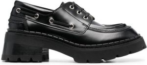 BY FAR Stanley lace-up shoes Black