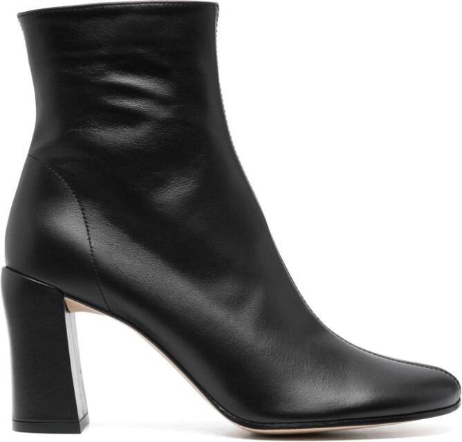 BY FAR Vlada 90mm ankle boots Black