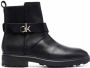 Calvin Klein Cleat riding boots Black - Thumbnail 1