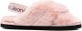 Calvin Klein faux fur open-toe sandals Pink - Thumbnail 1