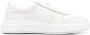 Calvin Klein flatform leather sneakers White - Thumbnail 1