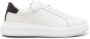 Calvin Klein iridescent-panel leather sneakers White - Thumbnail 1
