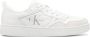 Calvin Klein Jeans debossed-logo leather trainers White - Thumbnail 1