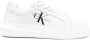 Calvin Klein embossed logo low-top sneakers White - Thumbnail 1