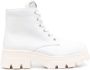 Calvin Klein Jeans lace-up ankle boots White - Thumbnail 1