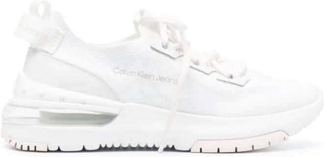 Calvin Klein Jeans lace-up low-top sneakers White