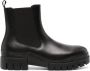 Calvin Klein Jeans leather chunky Chelsea boots Black - Thumbnail 1