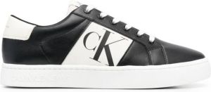 Calvin Klein Jeans logo-print low-top sneakers Black