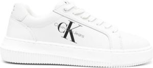 Calvin Klein Jeans logo-print low-top sneakers White