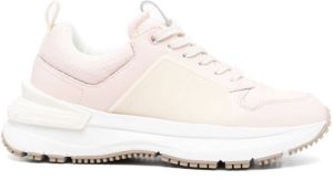 Calvin Klein Jeans low-top chunky-sole lace-up sneakers Pink