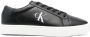 Calvin Klein Jeans low-top leather sneakers Black - Thumbnail 1
