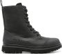 Calvin Klein Jeans panelled leather ankle boots Black - Thumbnail 1