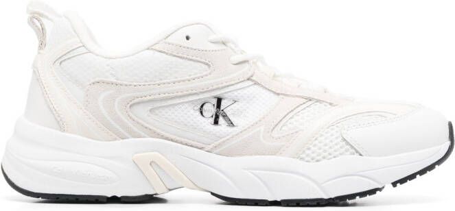 Calvin Klein Jeans panelled low-top sneakers White