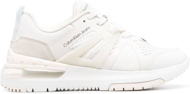 Calvin Klein Jeans side logo-print detail sneakers White