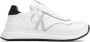 Calvin Klein Kids logo-print lace-up sneakers White - Thumbnail 1