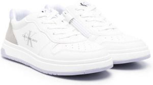 Calvin Klein Kids logo-print low-top sneakers White