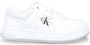 Calvin Klein Kids logo-print panelled sneakers White - Thumbnail 1