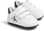 Calvin Klein Kids logo-print touch-strap sneakers White - Thumbnail 1