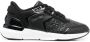 Calvin Klein leather monogram-pattern sneakers Black - Thumbnail 1