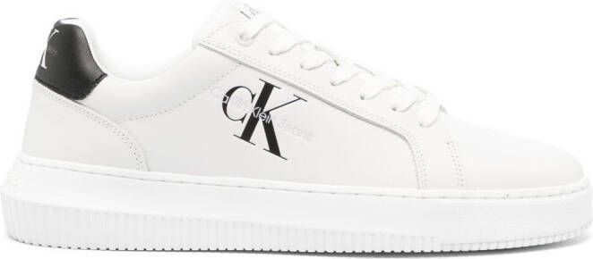 Calvin Klein logo-print low-top sneakers White