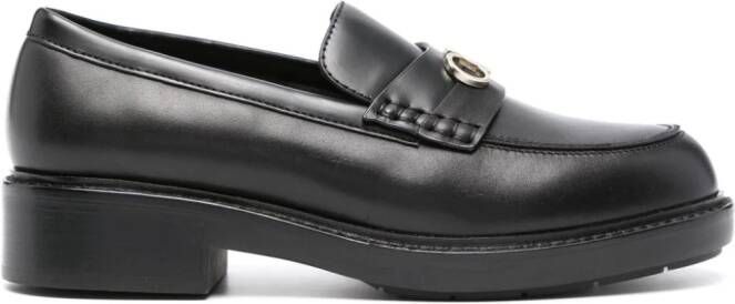 Calvin Klein Sole 35mm leather loafers Black