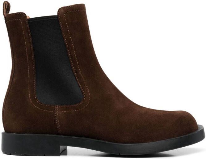 Camper 1978 suede ankle Chelsea boots Brown