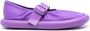 Camper Aqua leather ballerina shoes Purple - Thumbnail 1