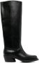 Camper Bonnie 50mm leather boots Black - Thumbnail 1
