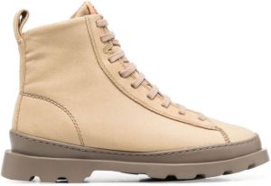 Camper Brutus ankle lace-up fastening boots Neutrals