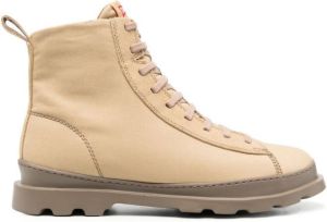 Camper Brutus lace-up ankle boots Neutrals