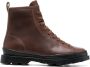 Camper Brutus lace-up boots Brown - Thumbnail 1