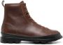 Camper Brutus leather boots Brown - Thumbnail 1