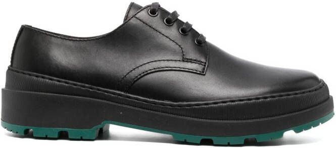 Camper Brutus Trek leather derby shoes Black