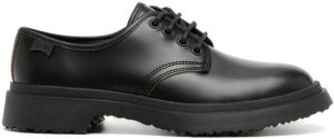 Camper calf-leather lace-up loafers Black