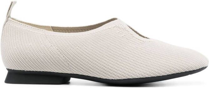 Camper Casi Myra recycled-polyester ballerina shoes Neutrals