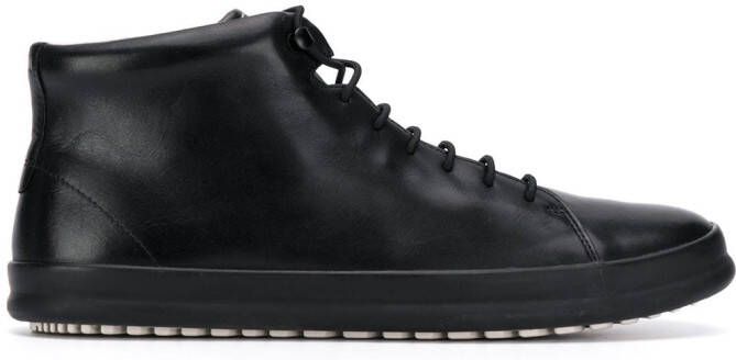 Camper Chasis lace-up boots Black