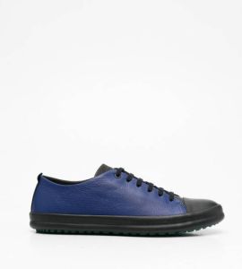 Camper Chasis Twins leather sneakers Black