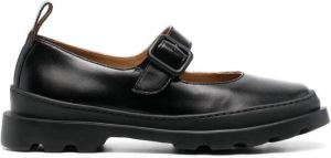 Camper chunky leather pumps Black