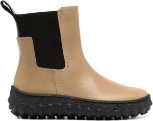 Camper chunky-sole ankle boots Brown
