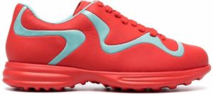 Camper colour-block low-top sneakers Red