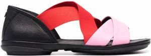 Camper colour-block strap sandals Pink